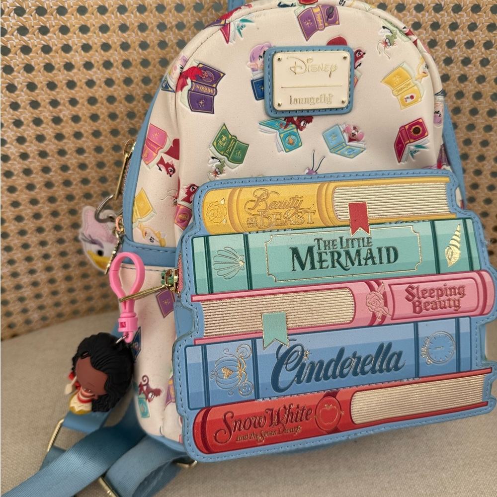 Princess book loungefly backpack